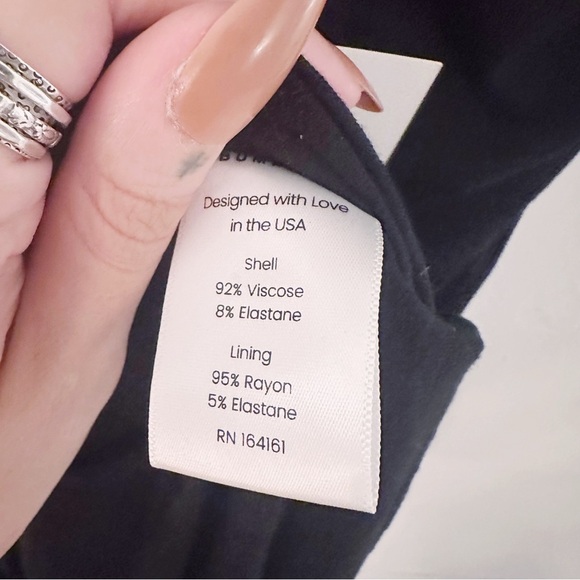 Bumpsuit The Ruched Halter Evening Dress Black Pregnancy Maternity NWT - Picture 7 of 8